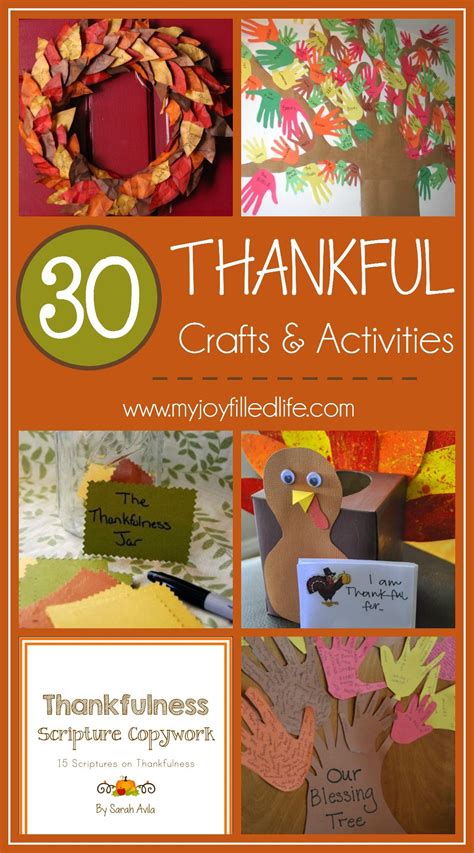 Along with the snow, the full force of basketball season will grace our presence upon our arrival back on campus. 30 Thankful Crafts and Activities for Fall | Thankful ...