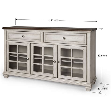 Pike And Main Dixon 55 Accent Console With Contrast Costco Uk