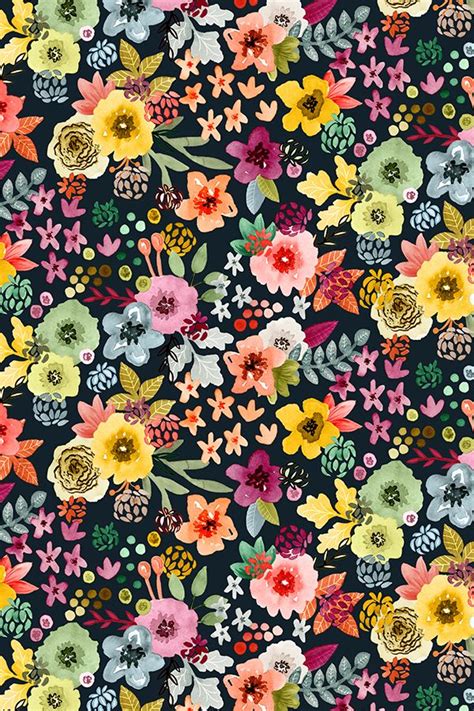 Pink vintage floral pattern background 05 for you to download and use in your next web design or graphic design project, created by sccnn.com. Colorful fabrics digitally printed by Spoonflower - Spring ...