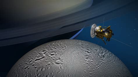 Cassini Begins Series Of Flybys With Close Up Of Saturn Moon Enceladus