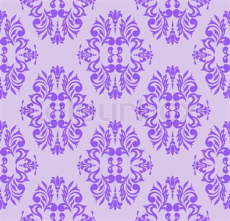 The flowers and circle centers are made with either size 10 or 30 threads. Seamless floral pattern of violet on a lilac background ...