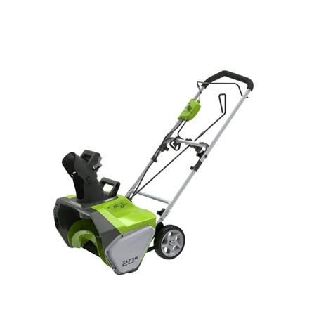 Greenworks 13 Amp 20 In Corded Electric Snow Thrower 2600502