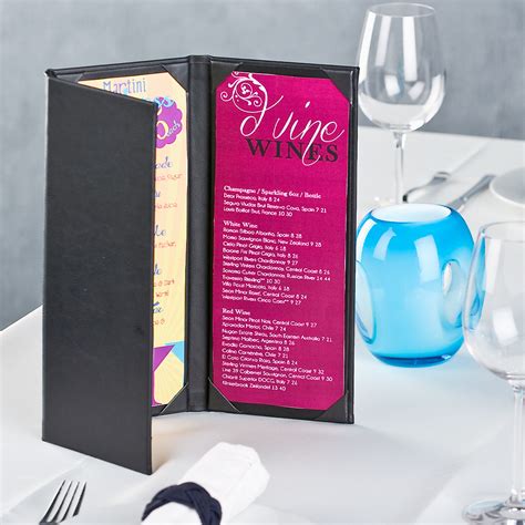 Menu Holders Covers And Check Presenters For Restaurants And Cafes