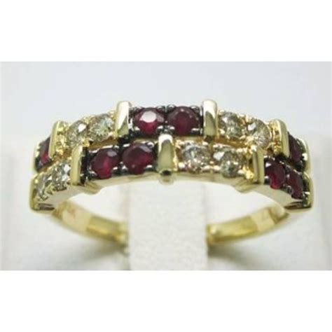 Le Vian Ring Featuring Passion Ruby Nude Diamonds Set In 14K Strawberry
