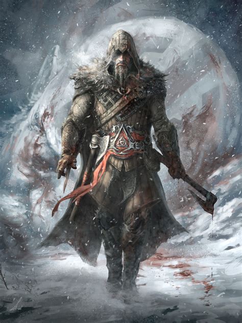 Artstation Assassins Creed Ragnarok Viking