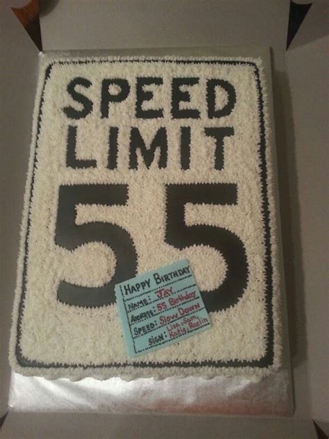Amazon / diy gift kits. Happy 55th Birthday | Speed Limit 55 - party planning ...