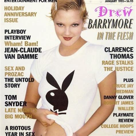Drew Barrymore Aparece En Playboy En Las Mejores Portadas De