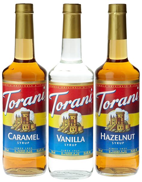 Add three generous tablespoons of dave's all natural coffee syrup, stir and enjoy. Amazon.com : Torani Coffee Syrup Wire Rack (3-750mL bottle ...