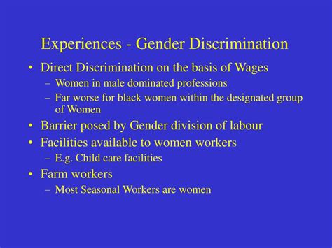 Ppt Workplace Discrimination Powerpoint Presentation Free Download