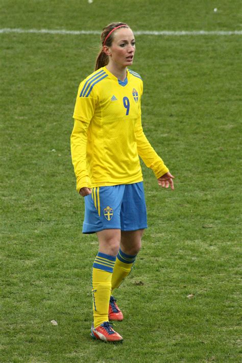 29 partidos disputados para la sueca y máxima goleadora. Kosovare Asllani #9 Sweden