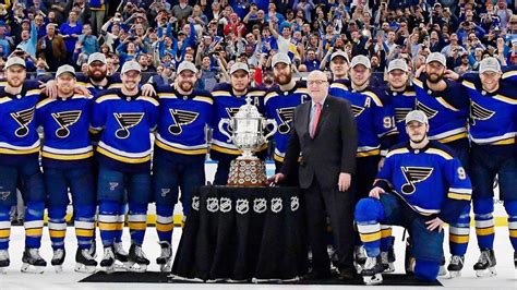 Nhl, the nhl shield, the word mark and image of the stanley cup, the stanley cup playoffs logo, the stanley cup final logo, center. 2019 NHL Playoffs: Blues advance to Stanley Cup Final ...