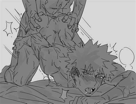 Rule S Babes Abs Anal From Behind Katsuki Bakugou Male Male Focus Monochrome Multiple