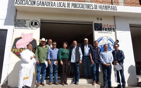 inauguran oficinas de la unión ganadera de porcicultores en huanímaro el sol de irapuato