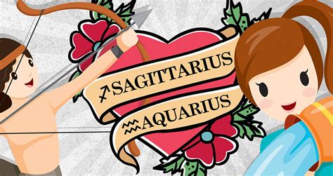 Sagittarius And Aquarius Love Compatibility Zodiac Fire