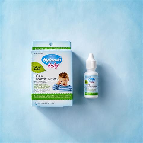 Hylands Baby Infant Ear Drops Natural Homeopathic Earache Pain Relief