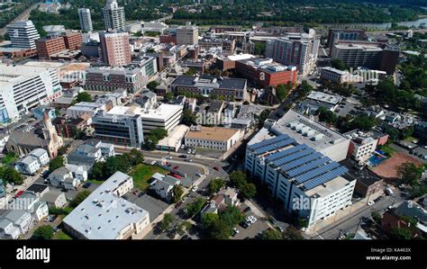 Aerial View Of Downtown New Brunswick New Jersey Stock Photo Alamy