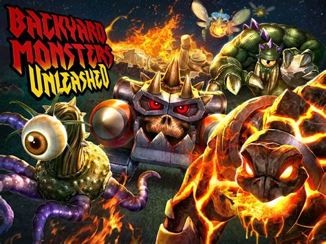 Artstation Backyard Monsters Unleashed Key Art David Nakayama Game
