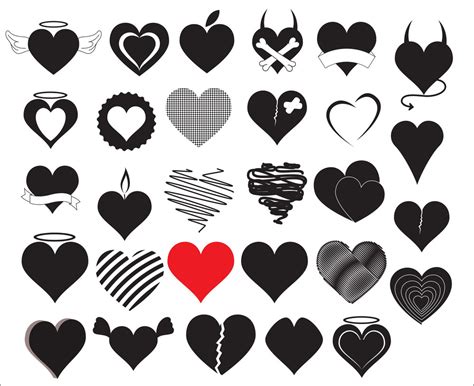 Heart Vectors Royalty Free Stock Image Storyblocks