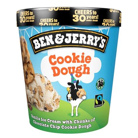 Today, it operates globally as a fully owned subsidiary of unilever. Ben & Jerry's Cookie Dough Ice Cream 500ml from Ocado