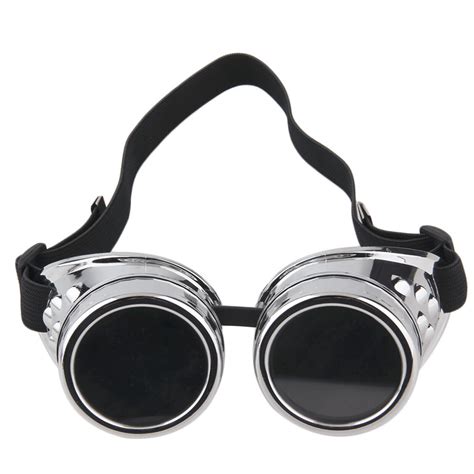 Cyber Goggles Steampunk Glasses Vintage Retro Welding Punk Gothic Victorian Au Ebay