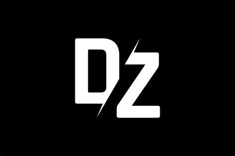 Monogram Dz Logo Graphic By Greenlines Studios · Creative Fabrica