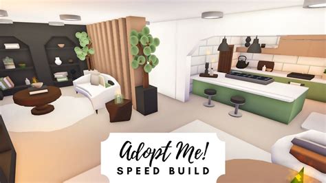 Aesthetic Sage Green Home Speed Build 💚🌿 Roblox Adopt Me Youtube