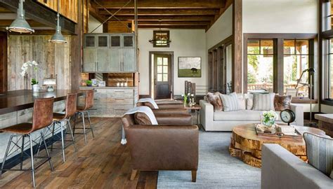 Rustic Colorado Ranch By Axial Art Architecture In Collaboration With