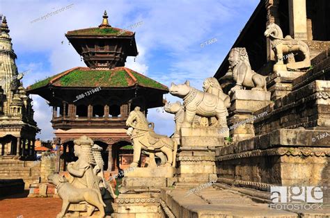 Durbar Square Pashpati Temple Bhaktapur Bhadgaon Kathmandu Valley