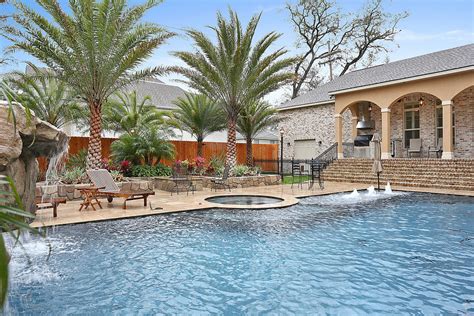 Crystal pools transformed our backyard to a beautiful oasis. Grand Waterfall - Traditional - Pool - New Orleans - by ...