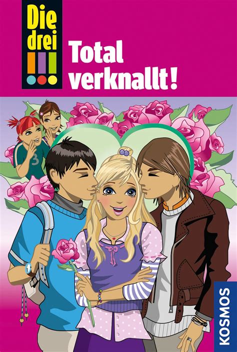 Aber ganz ohne fälle zu lösen geht es bei diesem trio natürlich nicht. Die drei !!!, 16, Total verknallt! (drei Ausrufezeichen ...