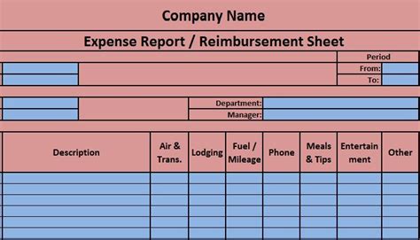 There's a handy toolbar item for working with default cell formats: Download Expense Report Excel Template | Statement ...