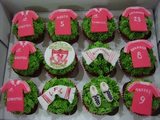 The reds dominate the next pickup game with liverpool jerseys and other officially licensed gear from. CitsCakes: Liverpool jersey cake & cupcake set~