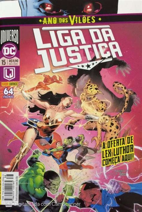 Liga Da Justiça 15 Comic Boom