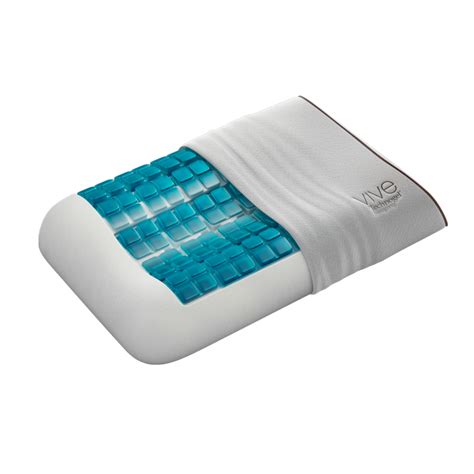 Stomach sleepers need a thinner, soft one; Technogel VIVE Anatomic Gel Memory Foam Pillow | Sleep City