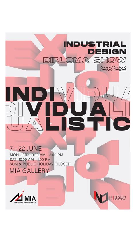 Industrial Design Diploma Show 2022 Malaysian Institute Of Art