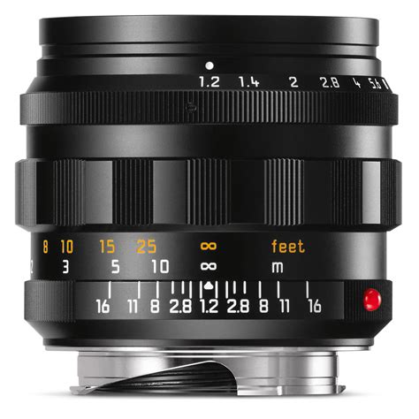 Home Products Leica M 50mm F12 Noctilux M Lens Black