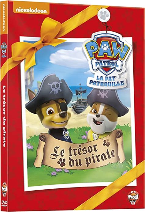 Paw Patrol La Pat Patrouille 12 Le Trésor Du Pirate Amazonfr Dvd