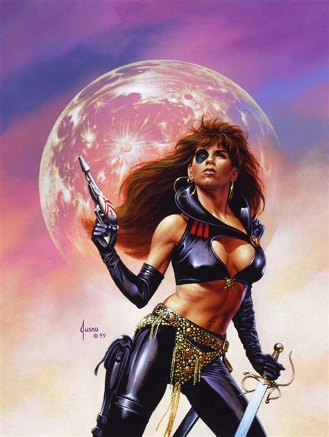 Joe Jusko Warrior Woman Art Comic Book Artists