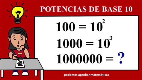 Potencias De Base 10 Ejemplos