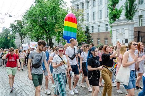 Kyiv Ukraine June 23 2019 March Of Equality Lgbt March Kyivpride