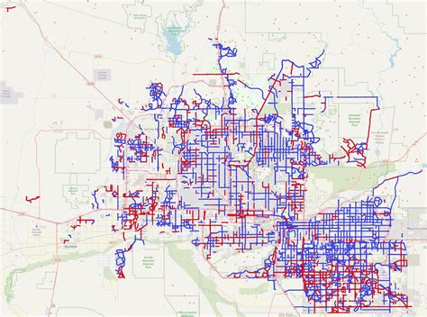 Every Bike Lane In Maricopa County Arizona Is Now On The Map