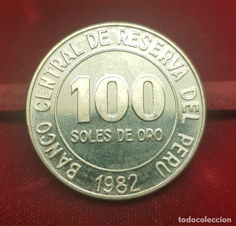 perú 100 soles de oro 1982 km 283 sc unc - Comprar Monedas antiguas de