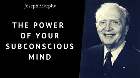 Joseph Murphy Talk The Power Of Your Subconscious Mind How To Pray