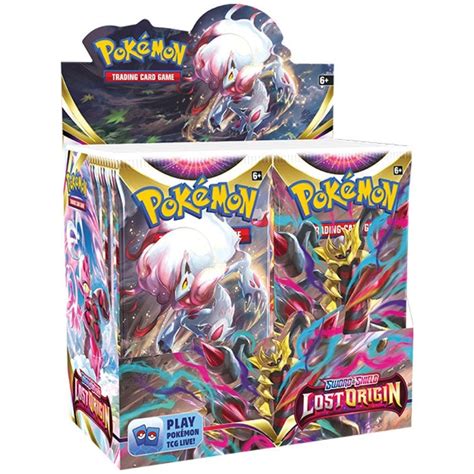 Pokemon Trading Card Game Sword And Shield Lost Origin Sealed Booster Box Of 36 Packs Trading