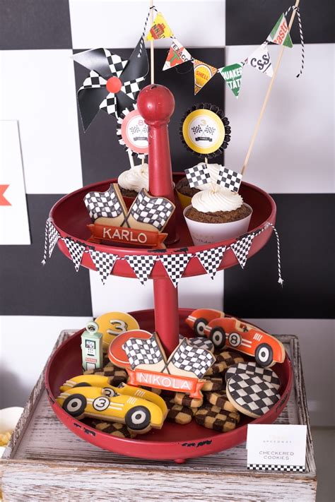 I dew care | holiday gift idea 2020. Kara's Party Ideas Modern Race Car Birthday Party | Kara's ...