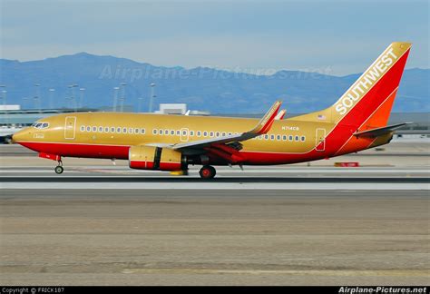 N714cb Southwest Airlines Boeing 737 700 At Las Vegas Mccarran Intl