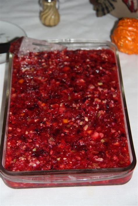 Most slavic people may find it strange eating something sweet with savory meat. Flickr | Cranberry salad recipes, Cranberry jello salad ...