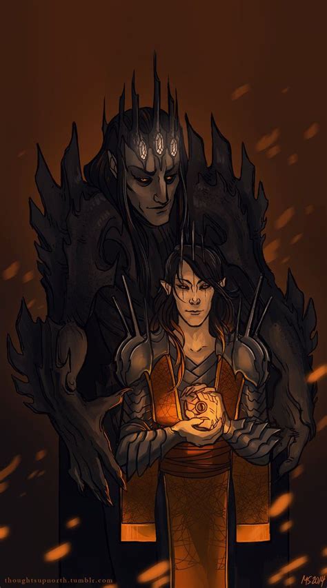 Sauron And Morgoth By Rekyrem On Deviantart Morgoth Melkor Morgoth