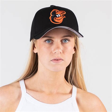 940 a frame baltimore orioles black cap caps and hats stirling sports