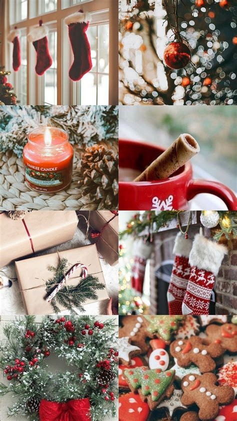 Red Aesthetic Christmas Wallpapers Top Free Red Aesthetic Christmas
